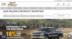 Desktop Screenshot of jackwilsonchevy.com